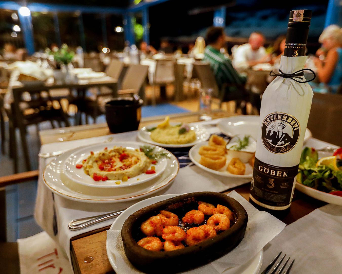 Trabzon'da Denize Nazır Rakı-Balık Keyfi: Tirvana Restaurant